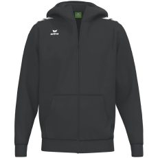 erima CMPT 3 Wings kapucnis fekete unisex cipzáros felső