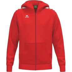 erima CMPT Wings kapucnis piros férfi szabadidő felső