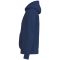 erima Retro pamut kapucnis sötétkék pulóver