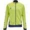 Hummel Lead poly cipzáras lime férfi szabadidő felső