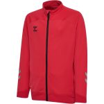 Hummel Lead poly cipzáras piros gyerek szabadidő felső