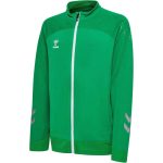 Hummel Lead poly cipzáras zöld gyerek szabadidő felső