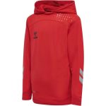 Hummel Lead poly kapucnis piros gyerek pulóver