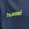 Hummel Promo poly kapucnis sötétkék/lime gyerek szabadidő felső