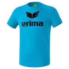 erima promo világoskék/fekete póló
