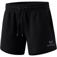 erima Essentials Team pamut fekete női szabadidő rövidnadrág