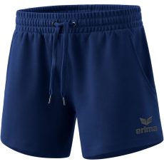 erima Essentials Team pamut sötétkék női szabadidő rövidnadrág