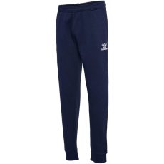 Hummel Mover Cuff pamut sötétkék férfi melegítőnadrág