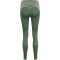 Hummel Clea közepes derekú zöld női nadrág