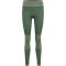 Hummel Clea közepes derekú zöld női nadrág