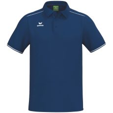 erima CMPT pamut sötétkék/fehér férfi galléros póló