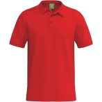erima TS pamut piros férfi galléros póló
