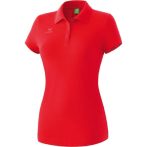 erima Teamsport pamut piros női galléros póló