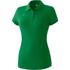  erima Teamsport pamut zöld női galléros póló