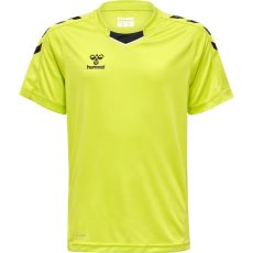 Hummel Core XK poly lime/fekete gyerek mez