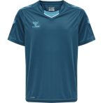 Hummel Core XK poly korallkék gyerek mez