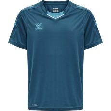 Hummel Core XK poly korallkék gyerek mez