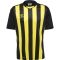 Hummel Core XK poly fekete/sárga csíkos férfi mez