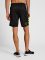 Hummel Core XK poly fekete/lime férfi rövidnadrág