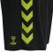 Hummel Core XK poly fekete/lime férfi rövidnadrág