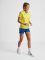Hummel Core XK poly kék/sárga női rövidnadrág