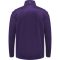 Hummel Core XK poly 1/4 cipzáras lila/fehér férfi pulóver