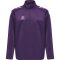 Hummel Core XK poly 1/4 cipzáras lila gyerek pulóver