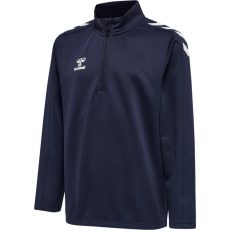 Hummel Core XK poly 1/4 cipzáras sötétkék gyerek pulóver