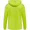 Hummel Core XK poly kapucnis lime férfi pulóver