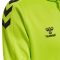 Hummel Core XK poly kapucnis lime férfi pulóver