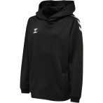 Hummel Core XK poly kapucnis fekete gyerek pulóver