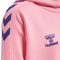 Hummel Core XK poly kapucnis rózsaszín gyerek pulóver