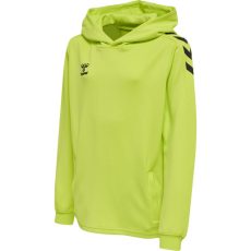 Hummel Core XK poly kapucnis lime gyerek pulóver