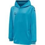 Hummel Core XK poly kapucnis kék gyerek pulóver