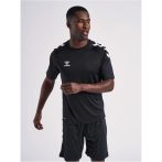 Hummel Core XK poly fekete férfi póló