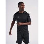 Hummel Core XK poly fekete férfi póló