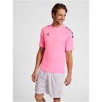 Hummel Core XK poly rózsaszín férfi póló