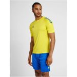 Hummel Core XK poly sárga/kék férfi póló