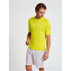 Hummel Core XK poly sárga férfi póló