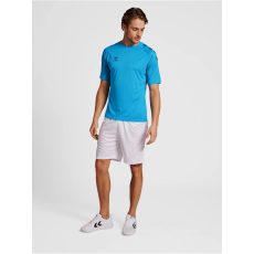Hummel Core XK poly kék férfi póló