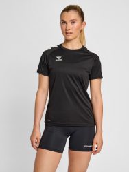 Hummel Core XK poly fekete női póló