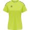 Hummel Core XK poly lime női póló