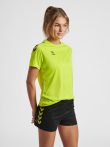 Hummel Core XK poly lime női póló