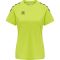 Hummel Core XK poly lime női póló