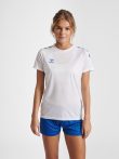 Hummel Core XK poly fehér/kék női póló
