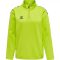 Hummel Core XK poly 1/4 cipzáras lime női pulóver