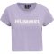 Hummel Legacy pamut lila női rövid póló