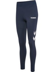 Hummel Legacy magas derekú sötétkék női nadrág
