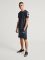 Hummel Legacy pamut sötétkék férfi szabadidő rövidnadrág