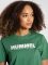 Hummel Legacy pamut sötétzöld unisex póló